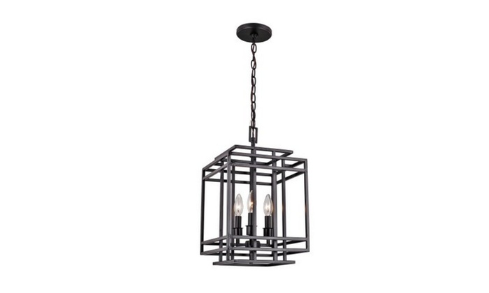 Trans Globe 10403 Bk Boulevard Pendant Light In Black Groupon Trans Globe 10403 Bk Boulevard Pendant Light In Black