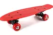 Mini Street Cruiser Complete 17&quot; Banana Skateboard w/ ABEC-5 Bearings (Red) - Second Medium