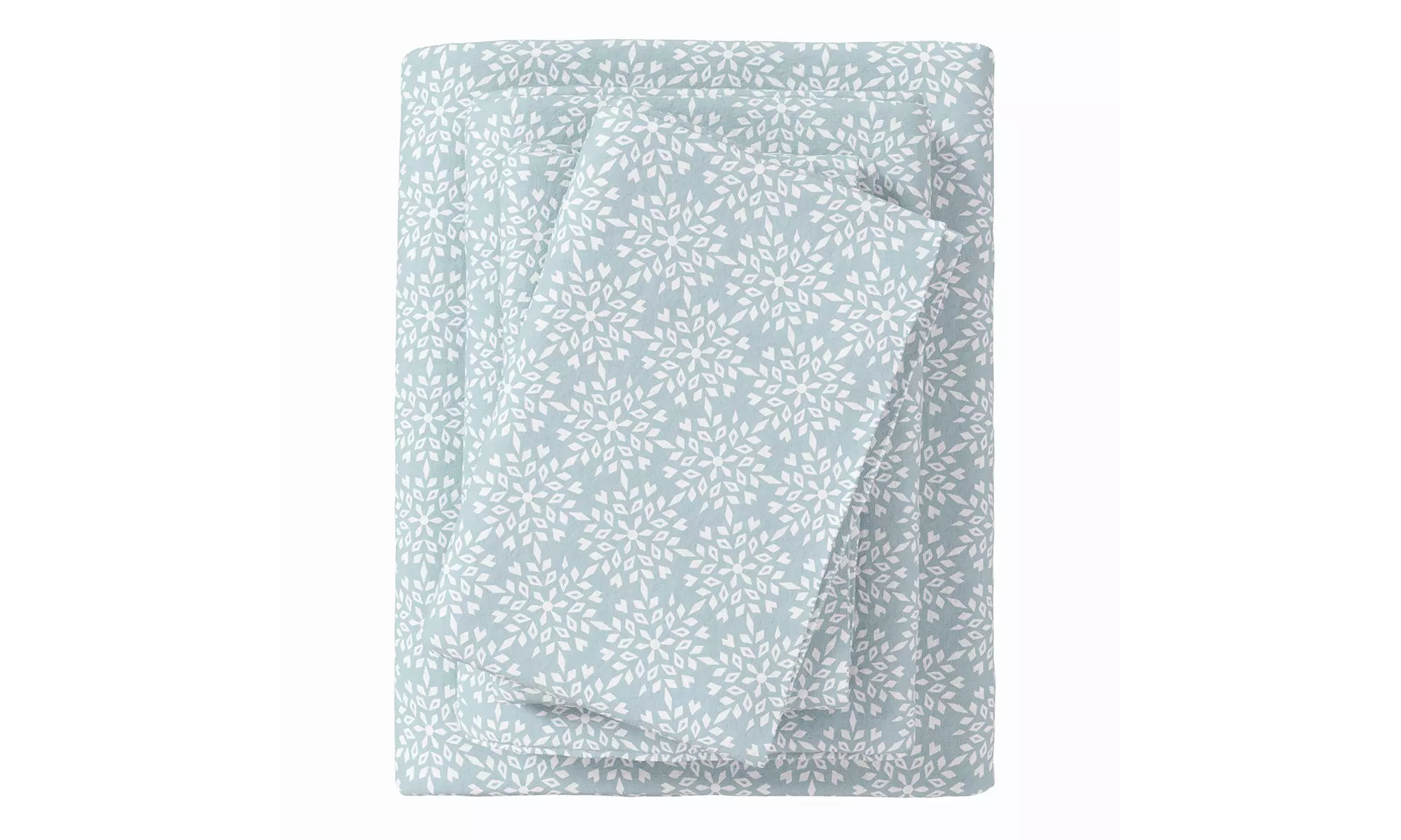 Turkish Cotton Winter-Theme Flannel Sheets Set