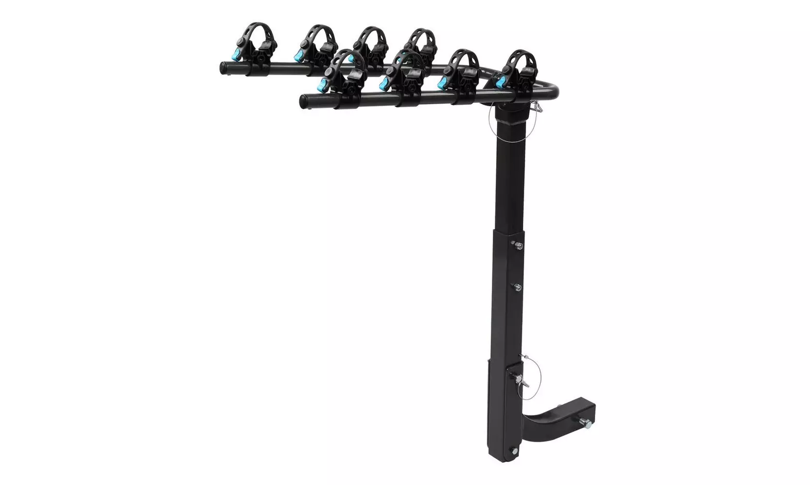 4-Bike Hitch Mount Rack with Stabilizer, Bicycle Carrier Holder - Primary Image