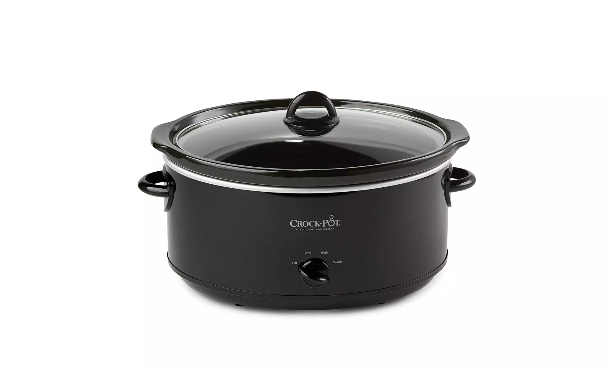 Crock-Pot SCV800-B, 8-Quart Oval Manual Slow Cooker, Black  - Primary Image