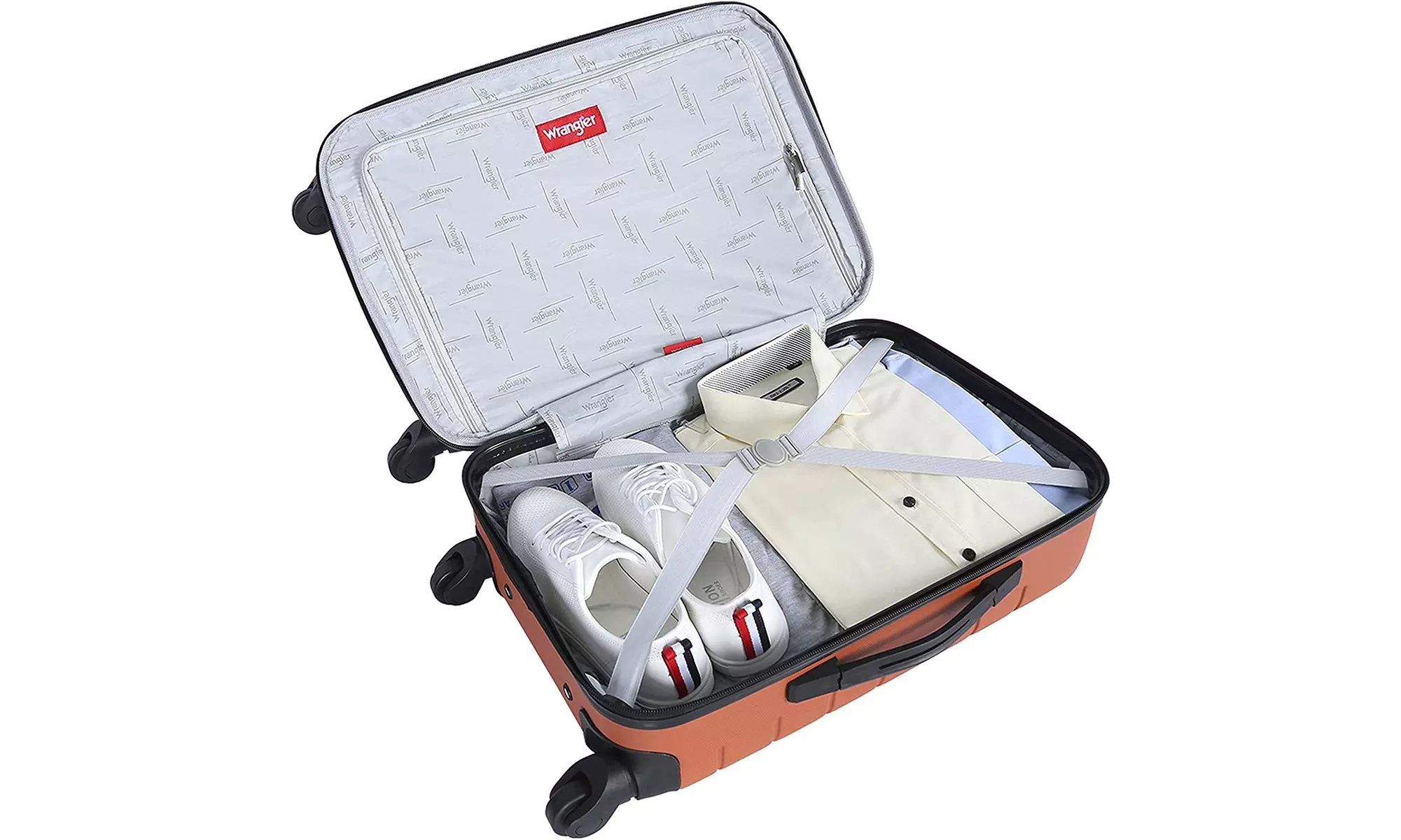 Wrangler Smart Luggage Set with Cup Holder and USB Port - Second Medium