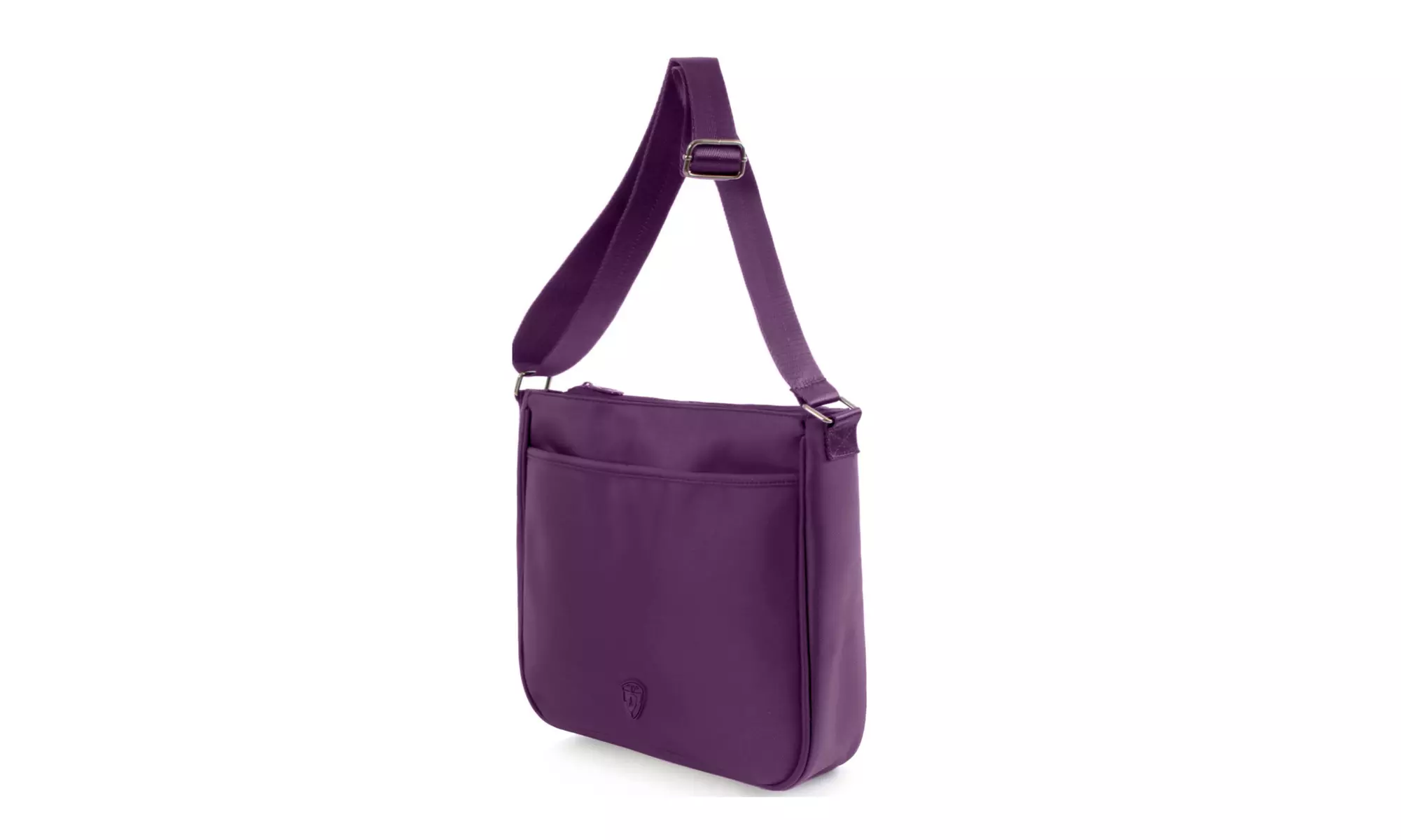 Heys America HiLite The Art of Modern Travel Dual Zip Crossbody (Purple) - Second Medium