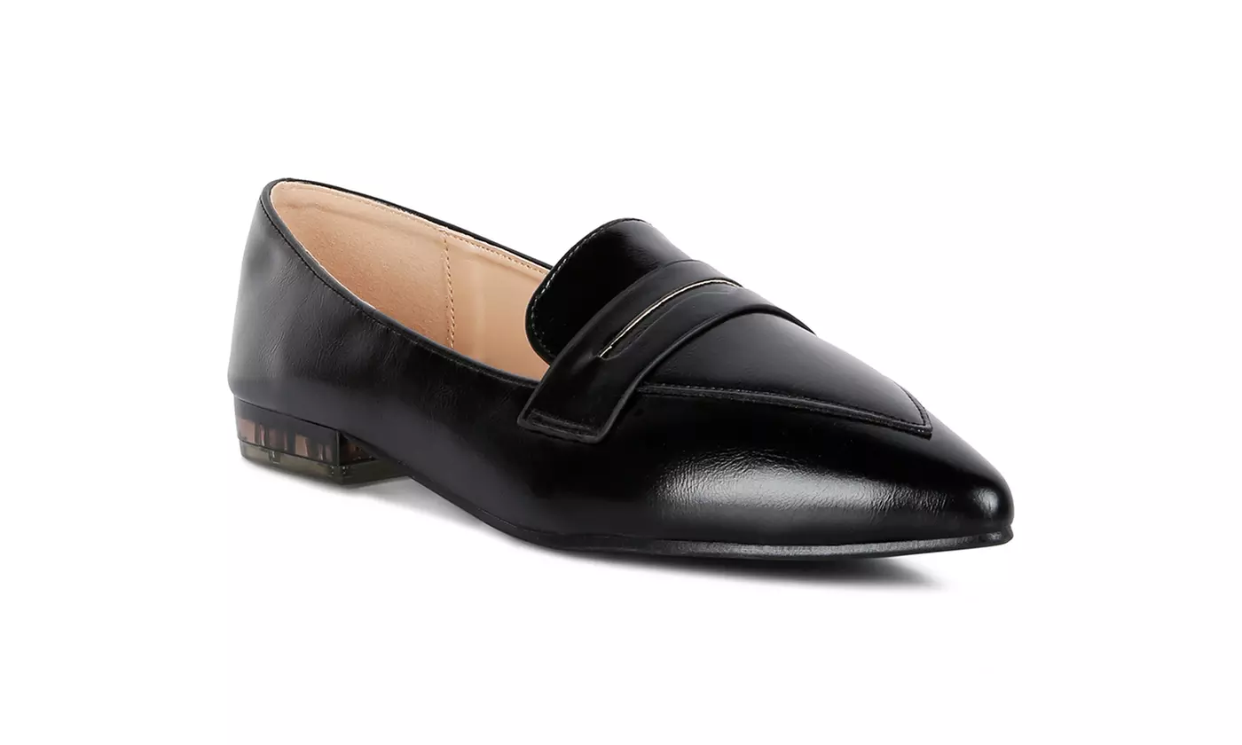 London Rag Peretti Flat Formal Loafers