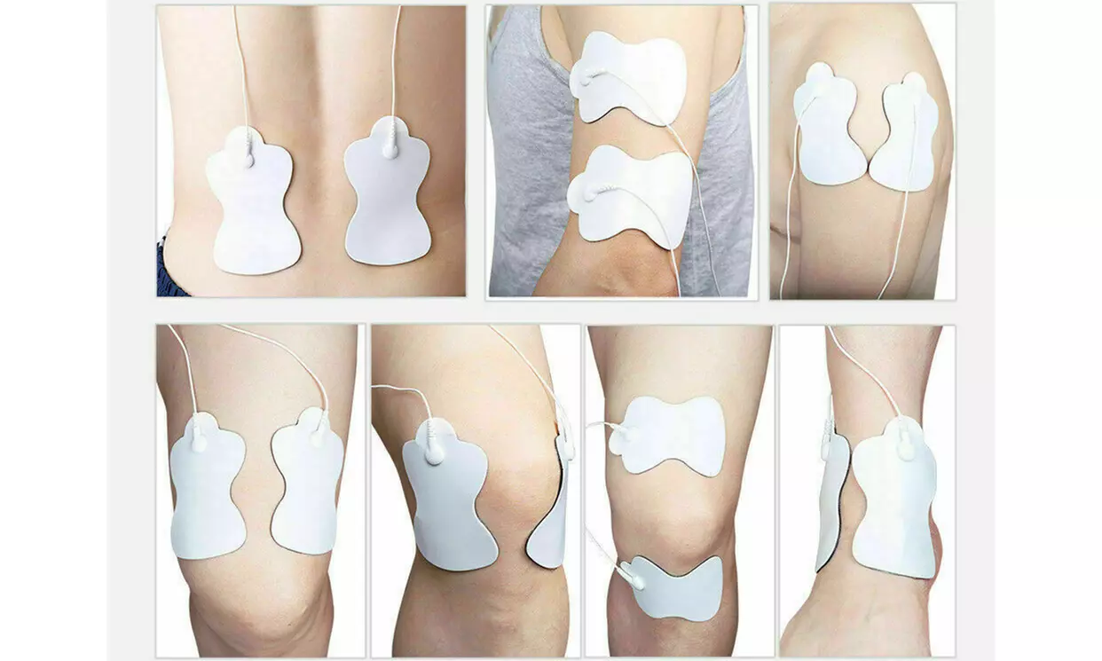 20PCS Snap On Replacement Pads For Electrode Tens Unit & Pulse Massagers