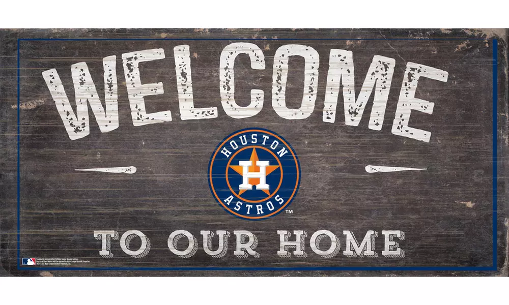 MLB Distressed Welcome Sign  - Primary Image