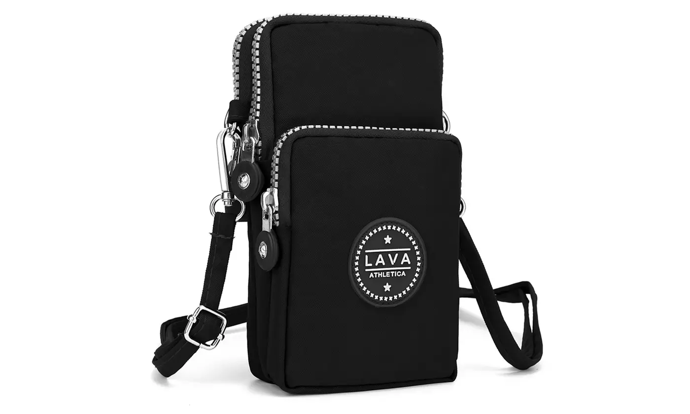 Crossbody Cell Phone Purse Wallet Sling Bag Shoulder Strap Sports Armband Bag