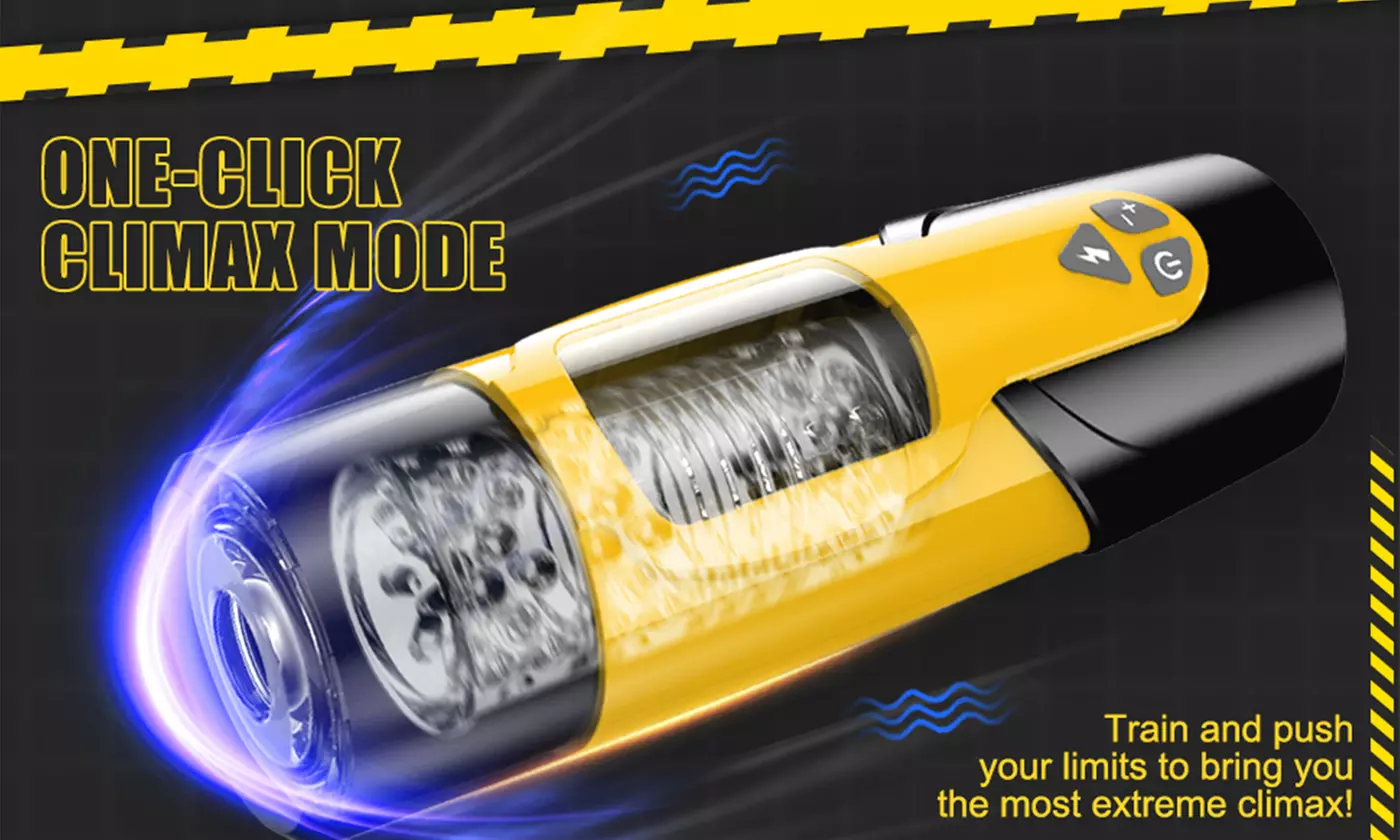 Electric Pocket Stroker with 7 Rotating Modes Stimulation Masturbator 
