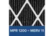 Filtrete AC Furnace Air Filter MPR 1200, Allergen Defense Odor Reduction, 2-Pack - Second Medium