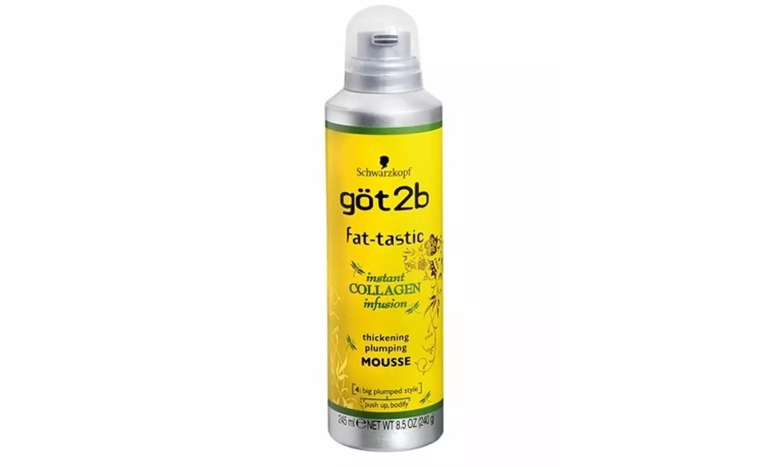 New Advanced got2b fat-tastic Instant Collagen Infusion Mousse 8.50 oz - Primary Image