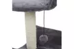 28" Cat Climb Holder Cat Tower Scratching Post Gray - Second Medium