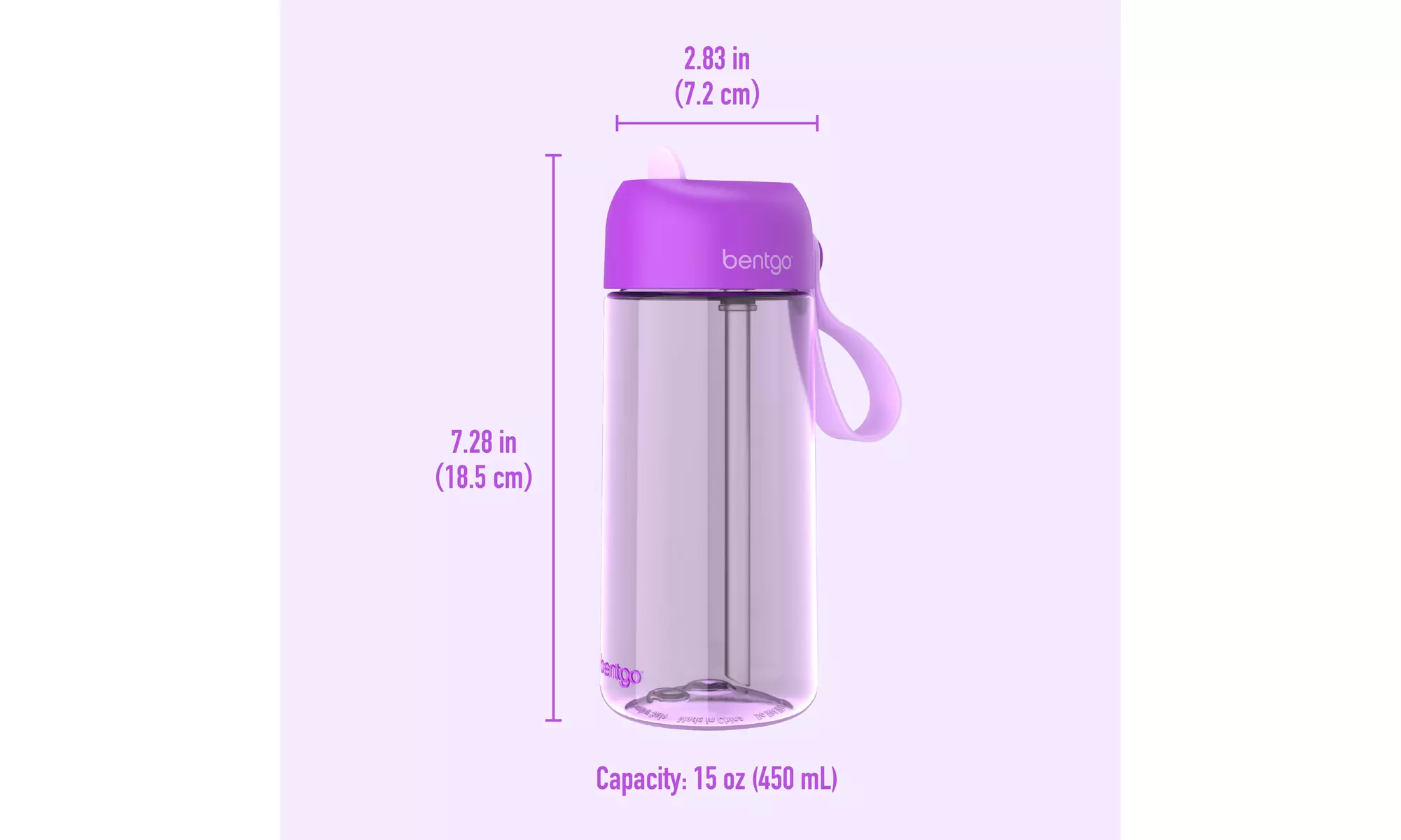 Bentgo Kids Water Bottle (1 and 2 Pack options)