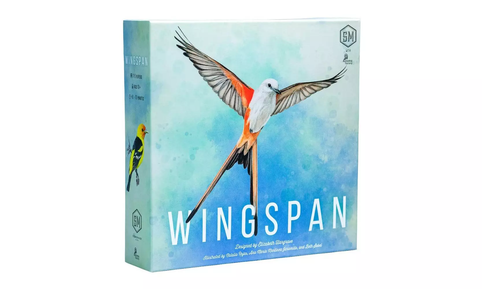 Wingspan Board Game A Bird-Collection Engine-Building Stonemaier Game - Primary Image