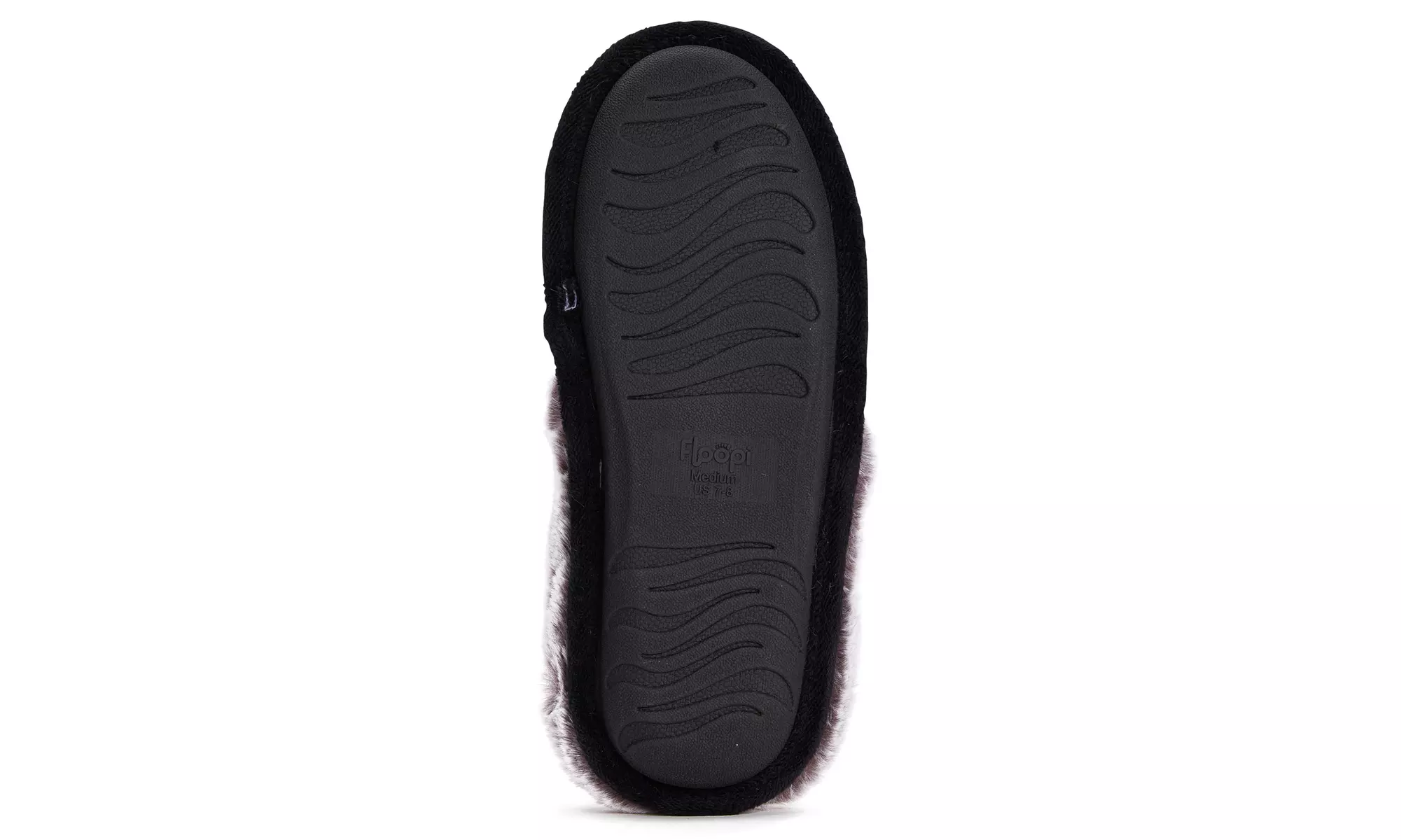 Floopi Women's Soft Cuff Chenille Knit Slippers with Memory Foam