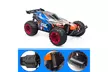 JEYPOD Remote Control Car, 2.4 GHZ High Speed Racing Car with 4 Batteries, Blue - Second Medium