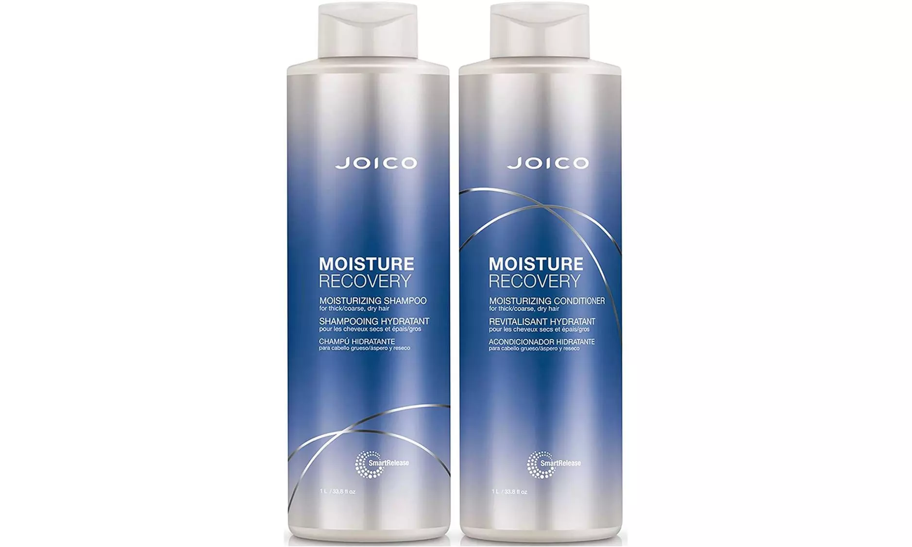 JOICO Moisture Recovery Moisturizing Shampoo & Conditioner 33.8 oz DUO - Second Medium