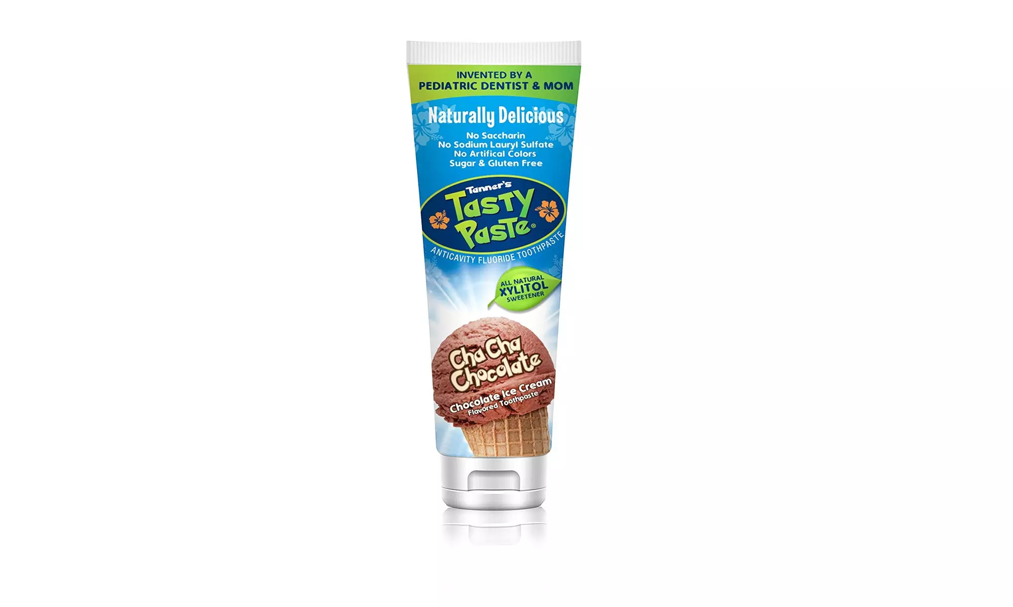 Tanner  Tasty Paste Cha Cha Chocolate Anti-Cavity Fluoride Toothpaste - Second Medium