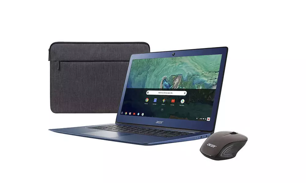 Acer 14" Chromebook with Intel Celeron Quad-Core Processor, 4GB RAM, & 32GB Storage Laptop Bundle (Manufacturer Refurb) - Primary Image