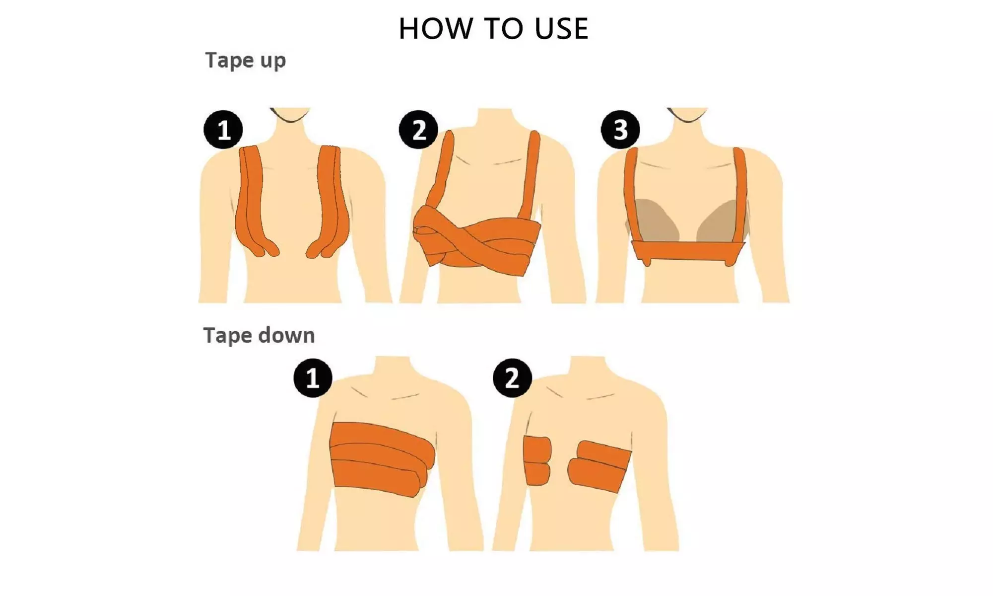 Tape, Push up Breast - Primary Image