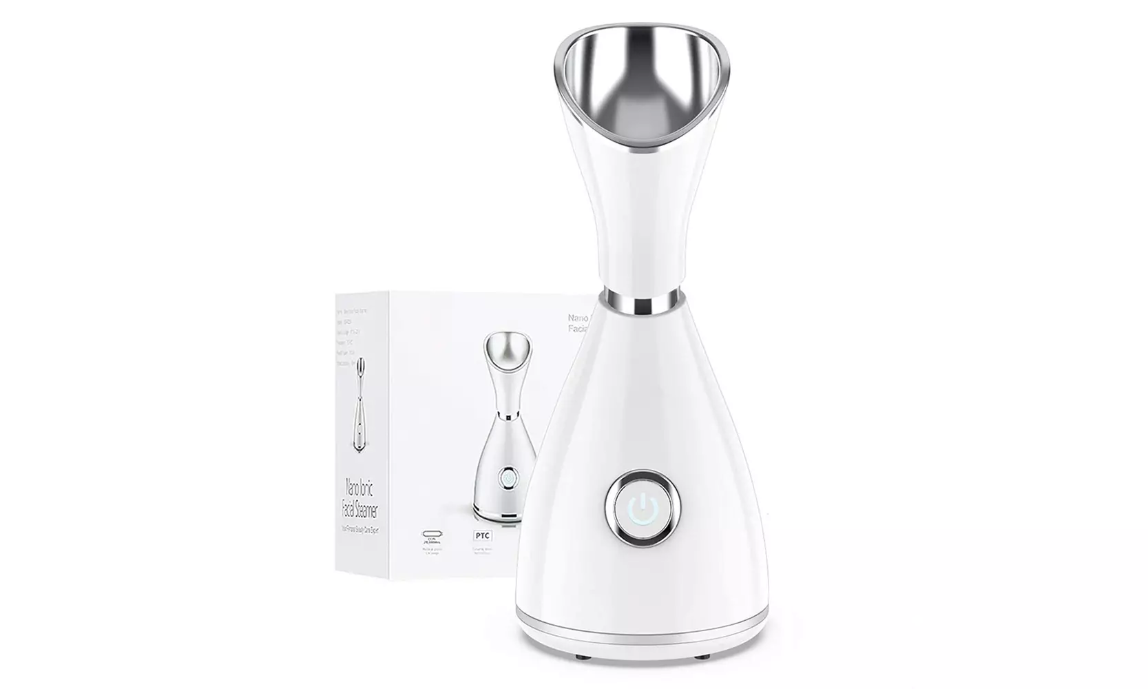 Multifunctional Nano Ionic Facial Steamer Moisturizing Face Steamer Humidifier - Primary Image