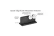 Rada Cutlery Quick Edge Knife Sharpener - Stainless Steel Wheels 3-Unit - Second Medium