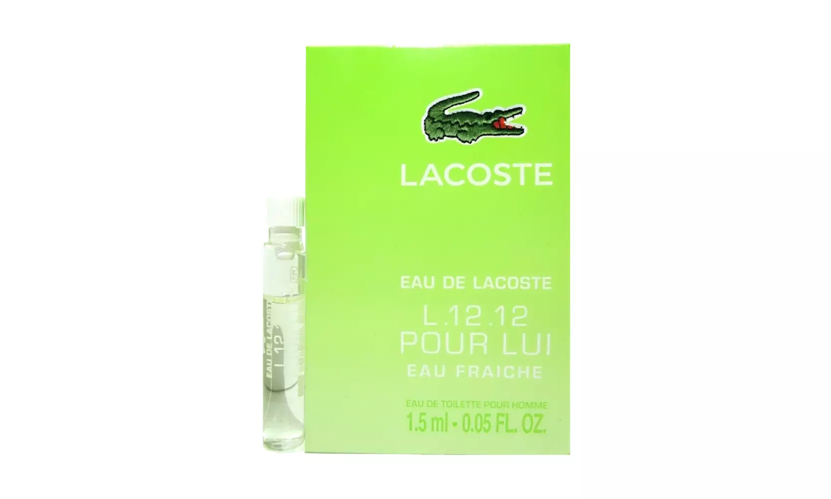 Lacoste Eau De Lacoste L.12.12 Pour Lui Eau Fraiche EDT 0.05 oz Set of 16 Vials - Primary Image
