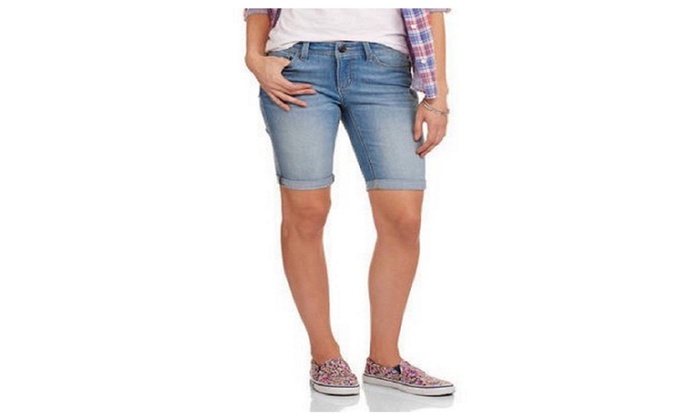 faded glory women's bermuda shorts