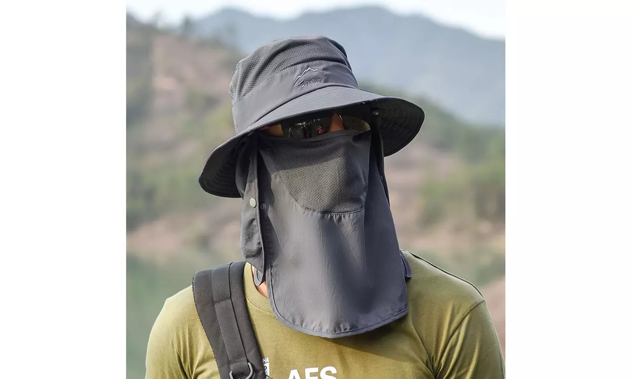 Outdoor Fishing Sun Protection Hat - Primary Image