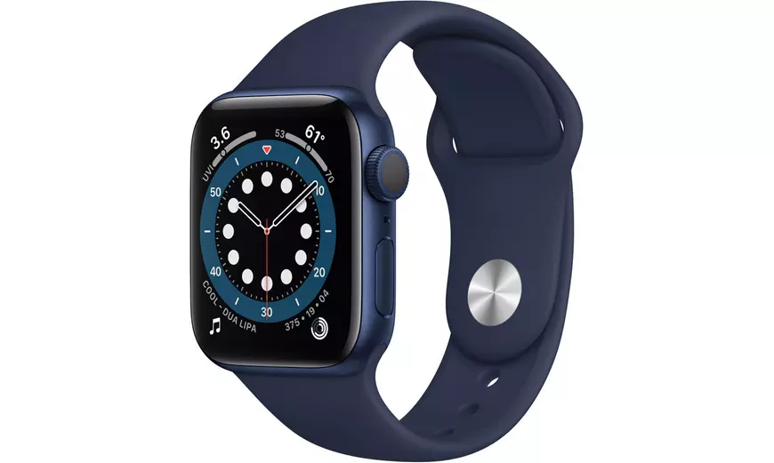 Apple Series 6 gps Blue 44 store mm Smart Watch