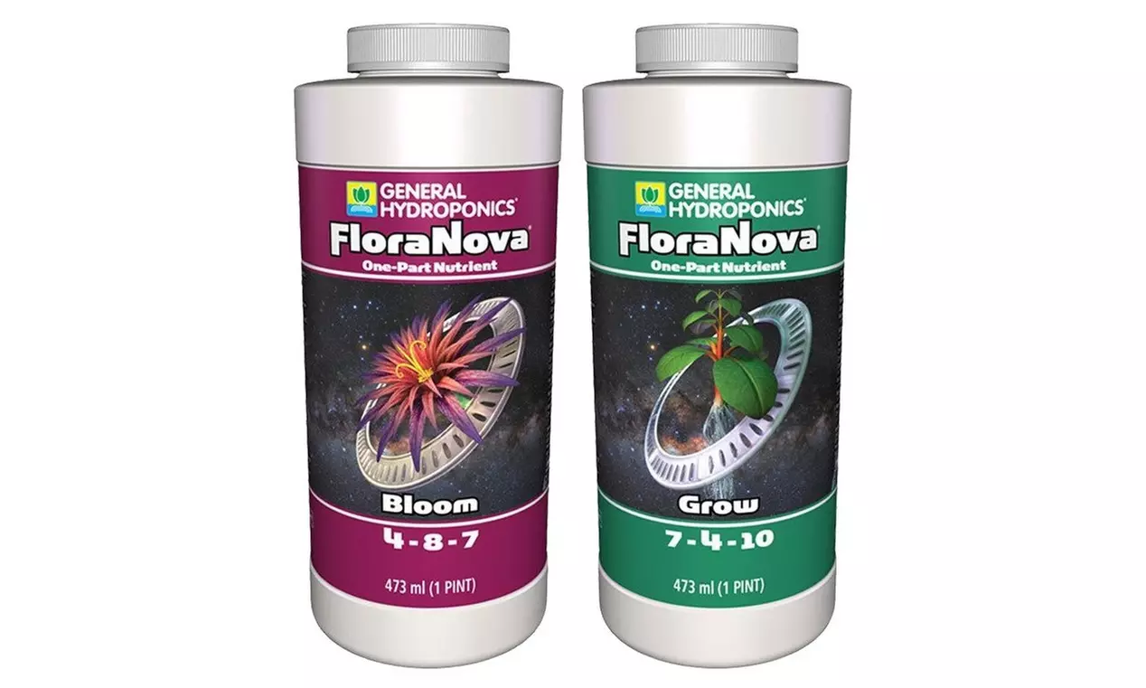 General Hydroponics FloraNova Bundle: Grow & Bloom (Pack of 2 - 16 oz bottles) - Primary Image