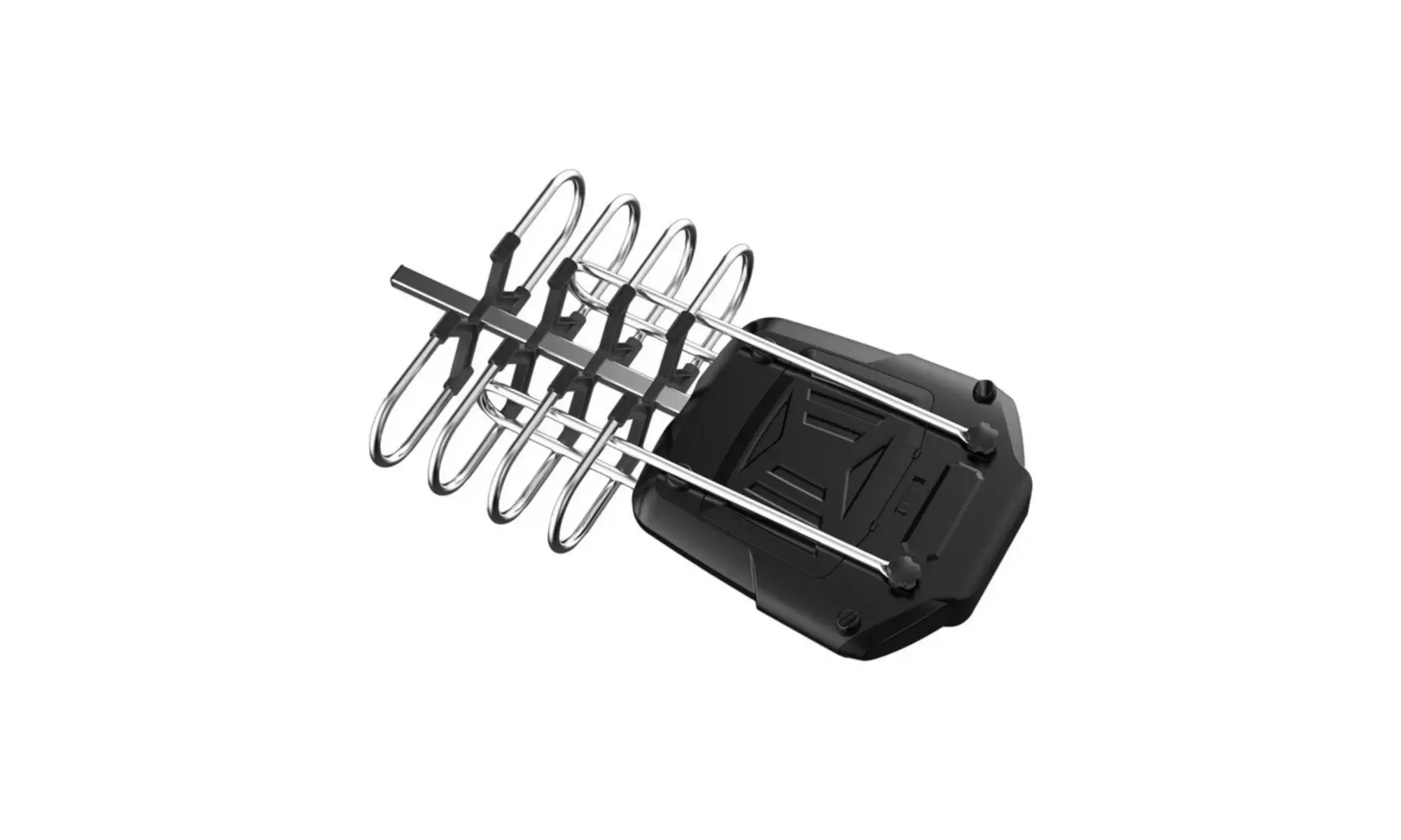 ONN ONA18CH901 HD Antenna 150-mile Range Included Pole Black- New - Second Medium