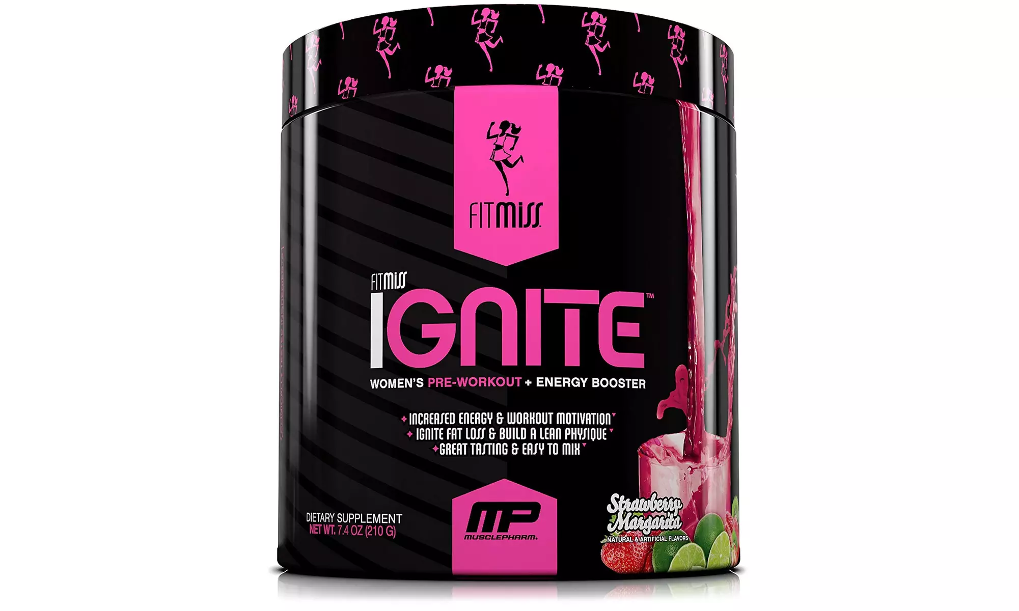 FitMiss Ignite Women's Pre-Workout Supplement Strawberry Margarita, 30 Servings  - Primary Image