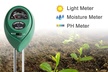 3 in 1 Digital PH Tester Sunlight Soil Moisture Meter Detector Plant Garden - Second Medium