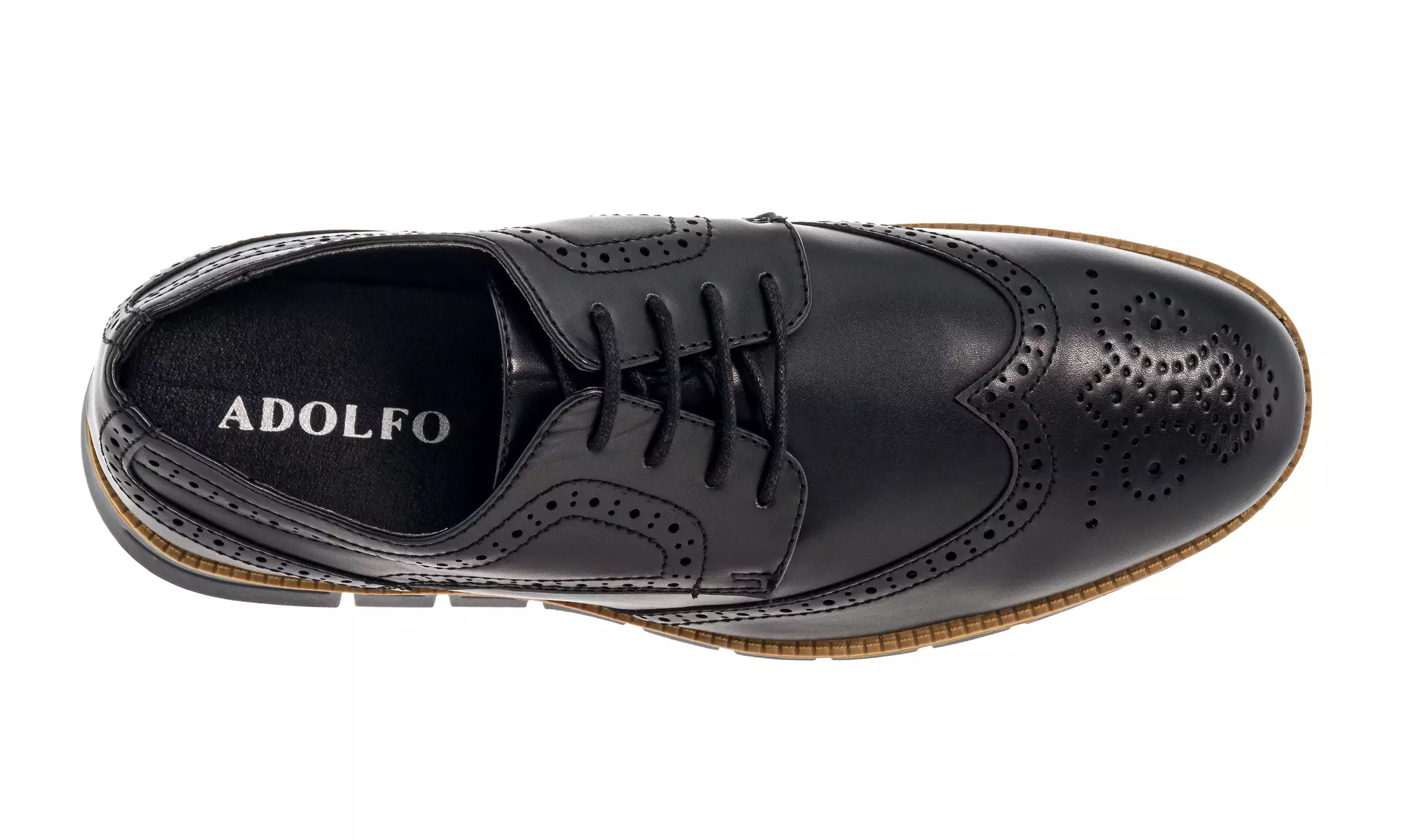 Adolfo Men's Classic Oxford Shoes