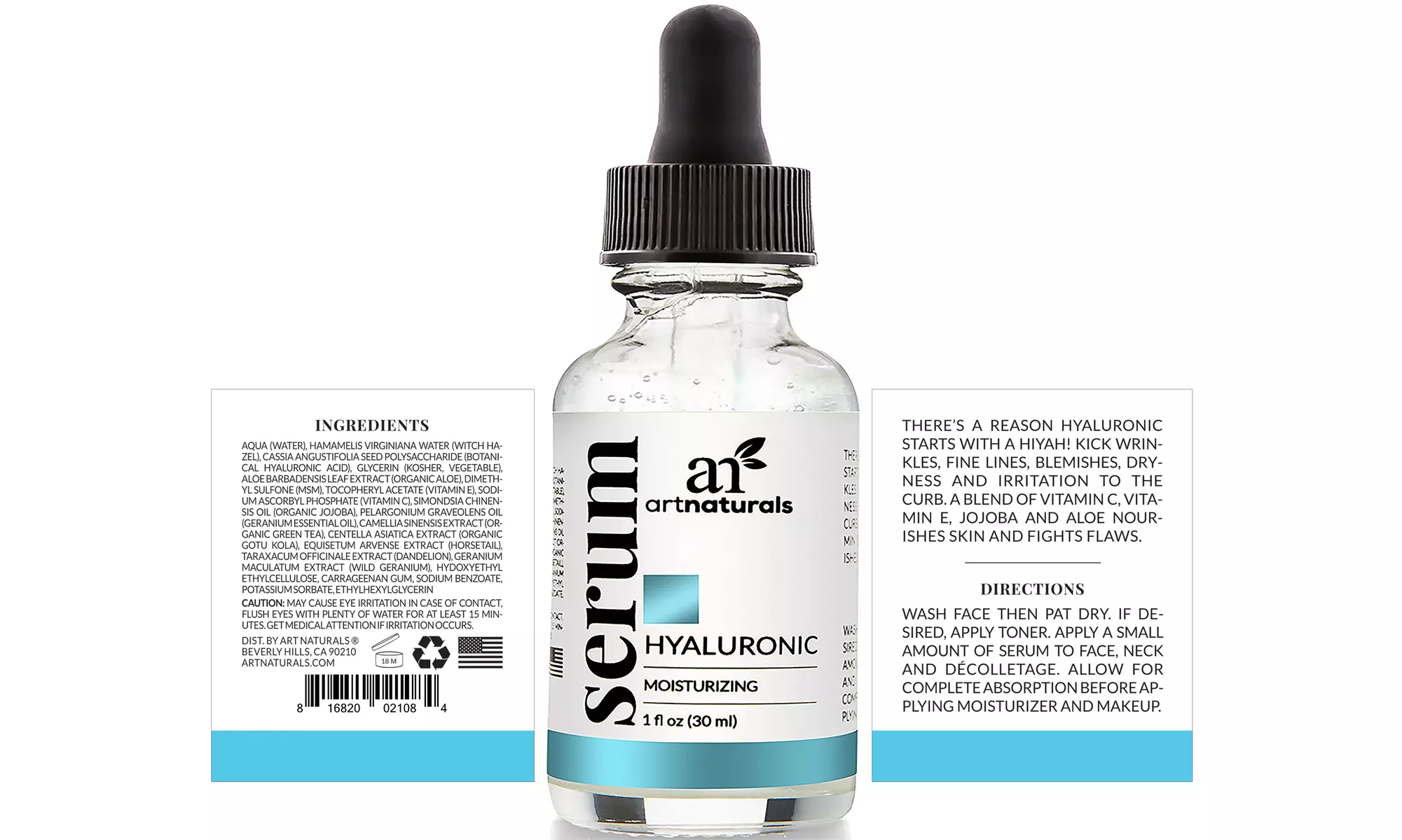 Artnaturals  Vitamin-C , Retinol, Hyaluronic-Acid Anti-Aging Face Serum Set  - Second Medium