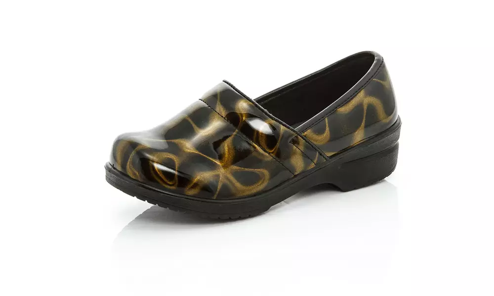 Coco Jumbo Toddlers to Big Kids' Black & Brown Abstract Dawn Clogs - Primary Image