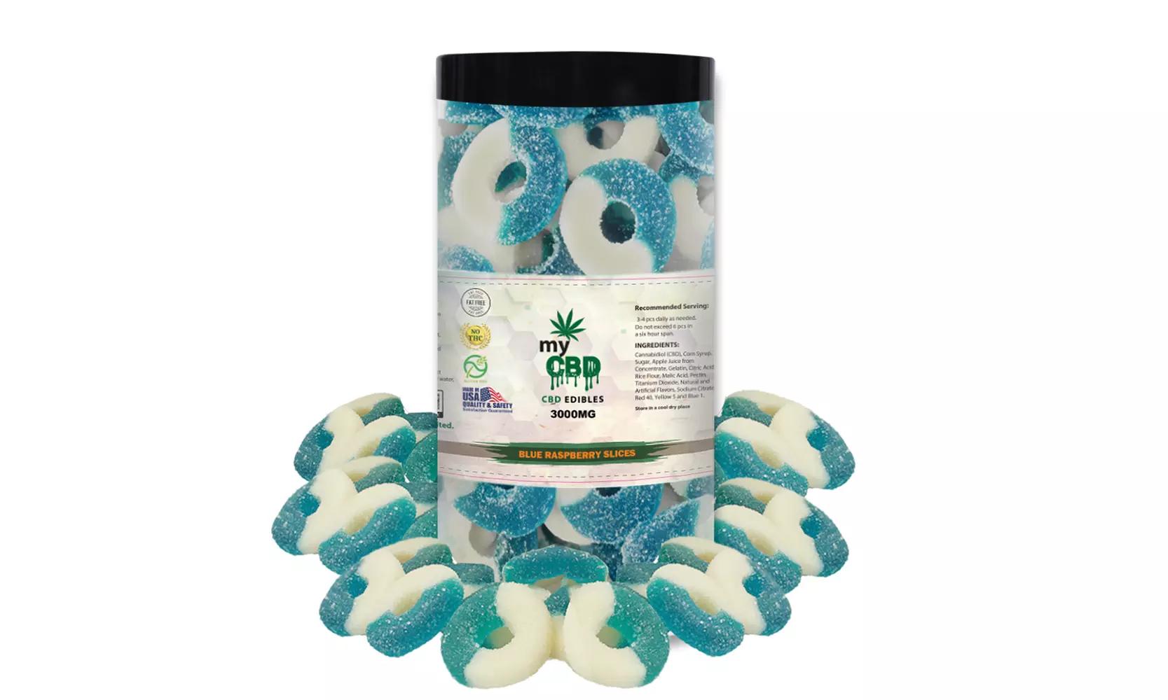 Holiday Fun Edition CBD Gummies from MyCBD (3000MG) - Second Medium