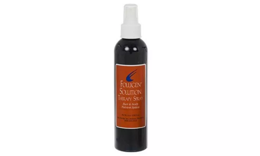 FOLLIGEN Solution Therapy Spray Copper Peptides 8 Oz - Primary Image