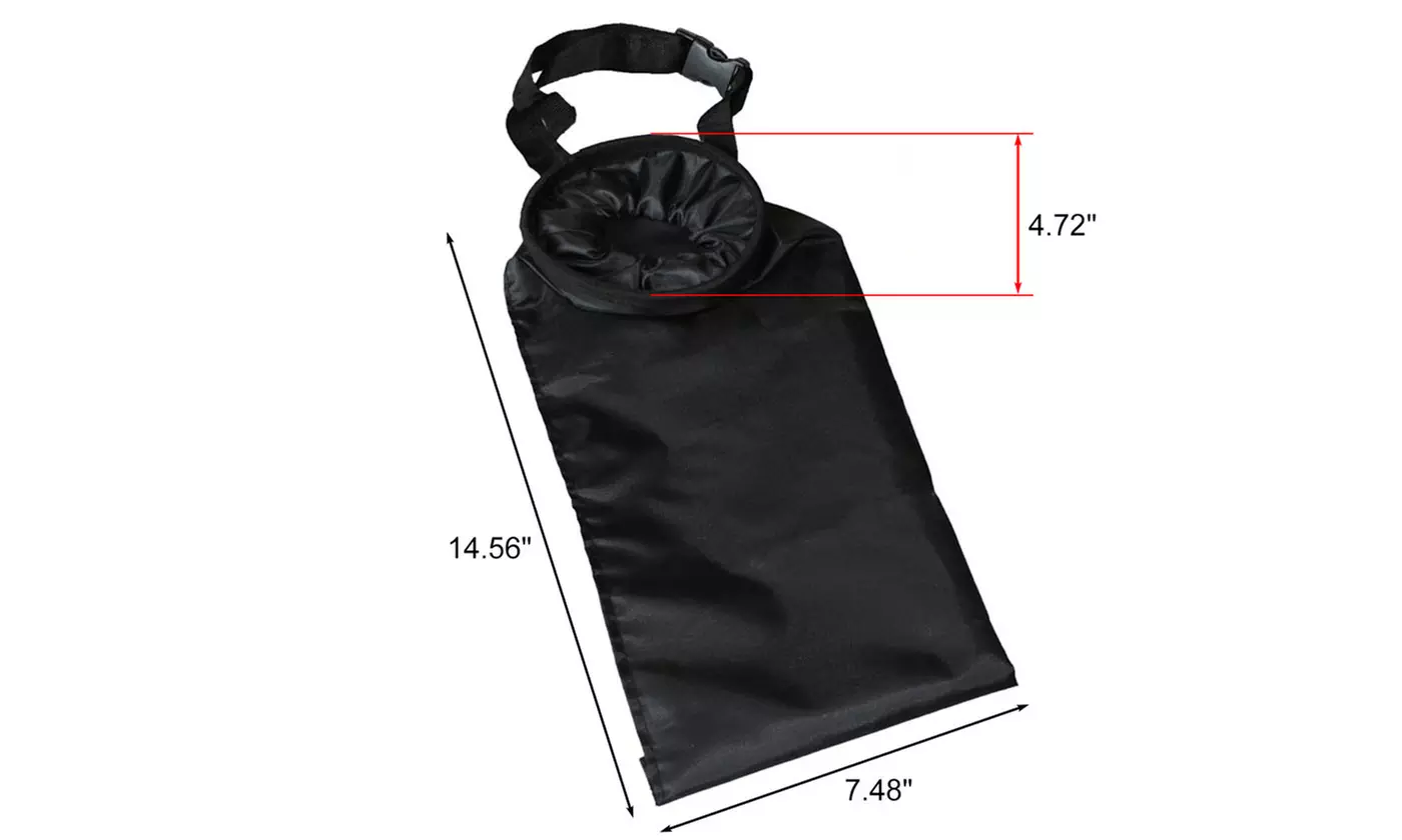 2 Pack Car Trash Bags Car Trash Can Washable Eco-Friendly Seat Back Hanging