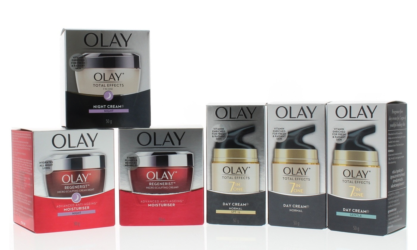 Olay Skin Care Anti-Aging Products for Day and Night - Multiple Bundle Options