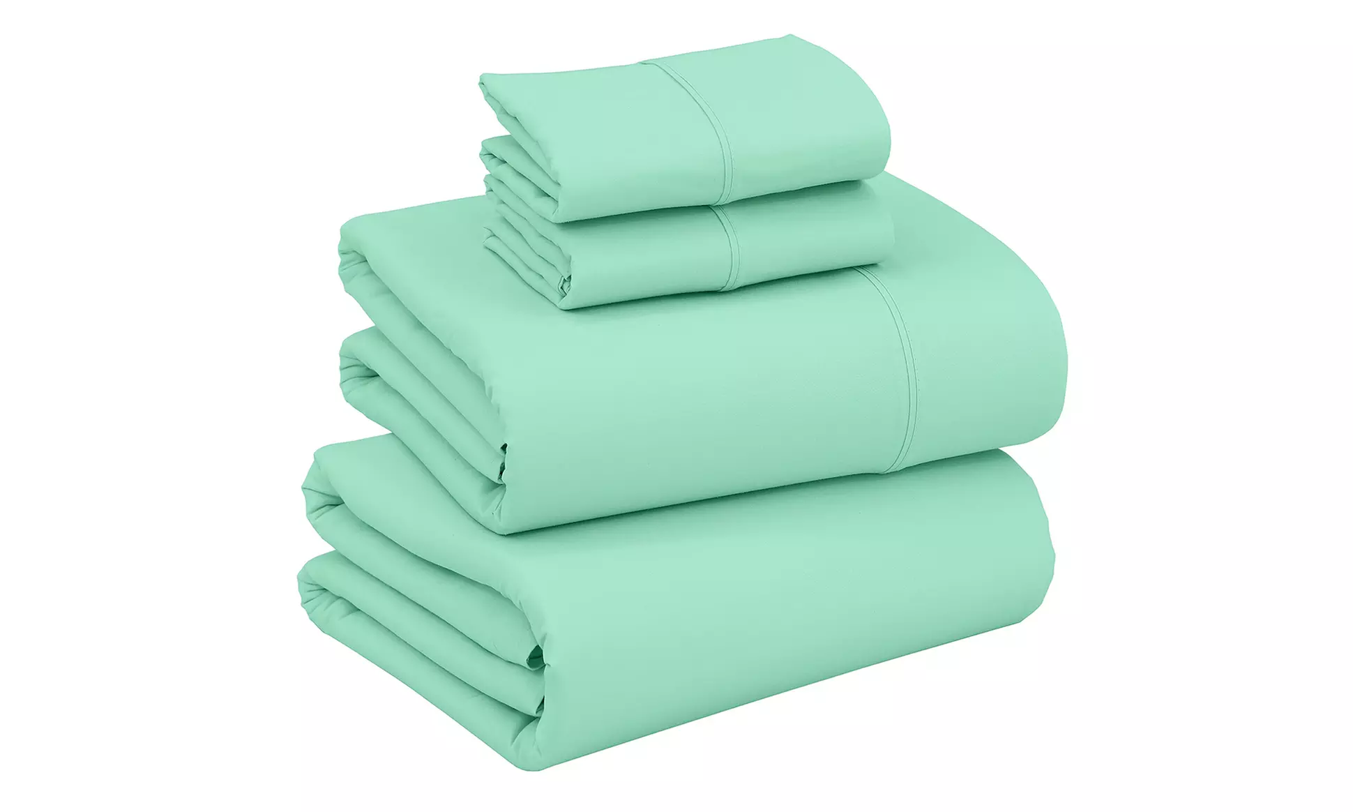 Ruvanti 1800 Series 4 Piece Microfiber Bed Sheet Set Soft Deep Pocket Sheet