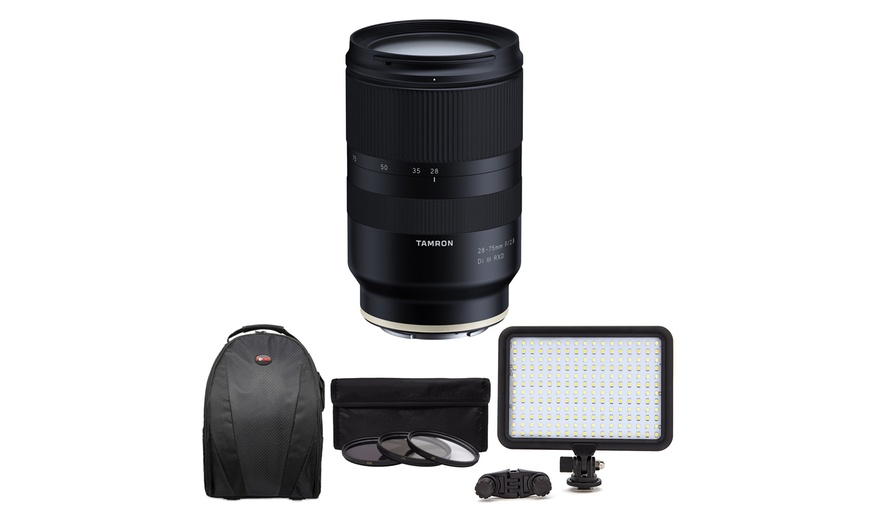 Tamron 28 75mm F 2 8 Di Iii Rxd Lens For Sony E Mount Bundle Groupon