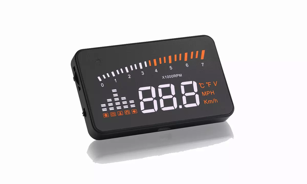 Car HUD Head Up Display System with Speedometer - Second Medium