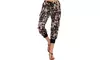 Blk/Wht Geometric Print Jogger