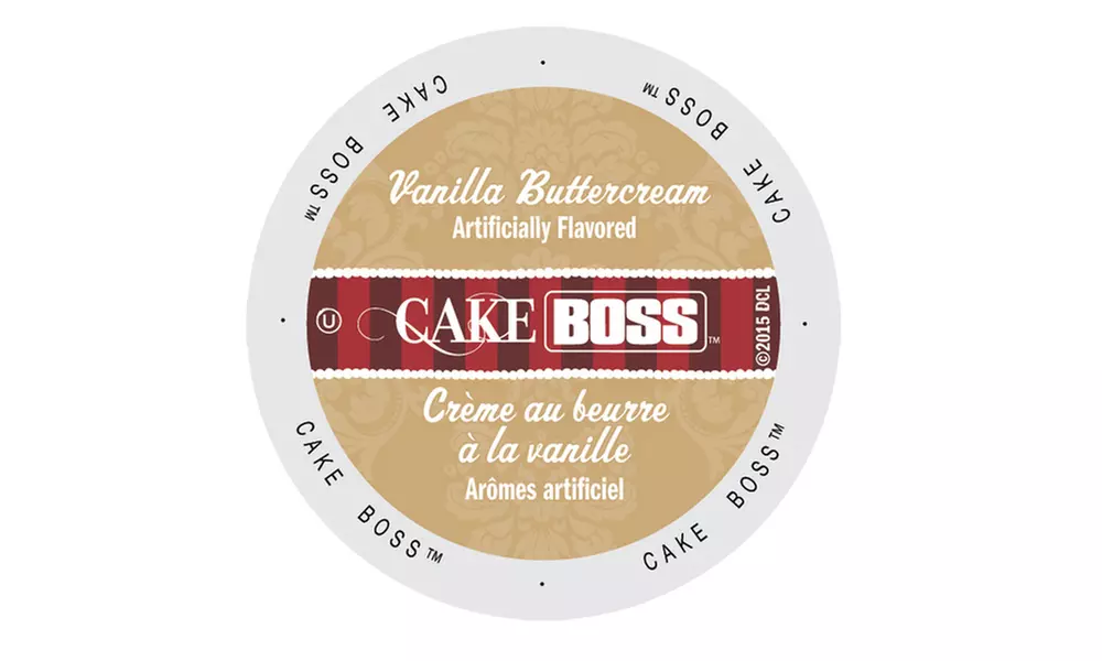 Cake Boss Vanilla Buttercream Coffee Single Serve Cups, 48 or 96 Count - Primary Image