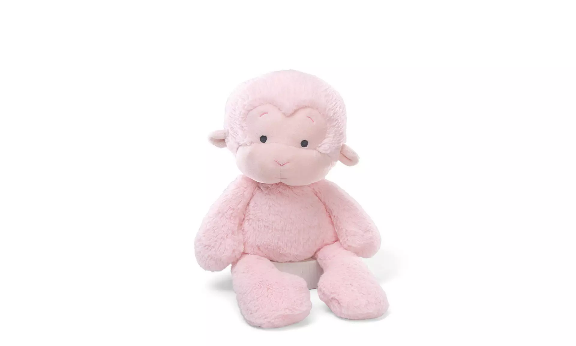 Gund Baby Meme Monkey Small 14" Plush - Pink - Primary Image
