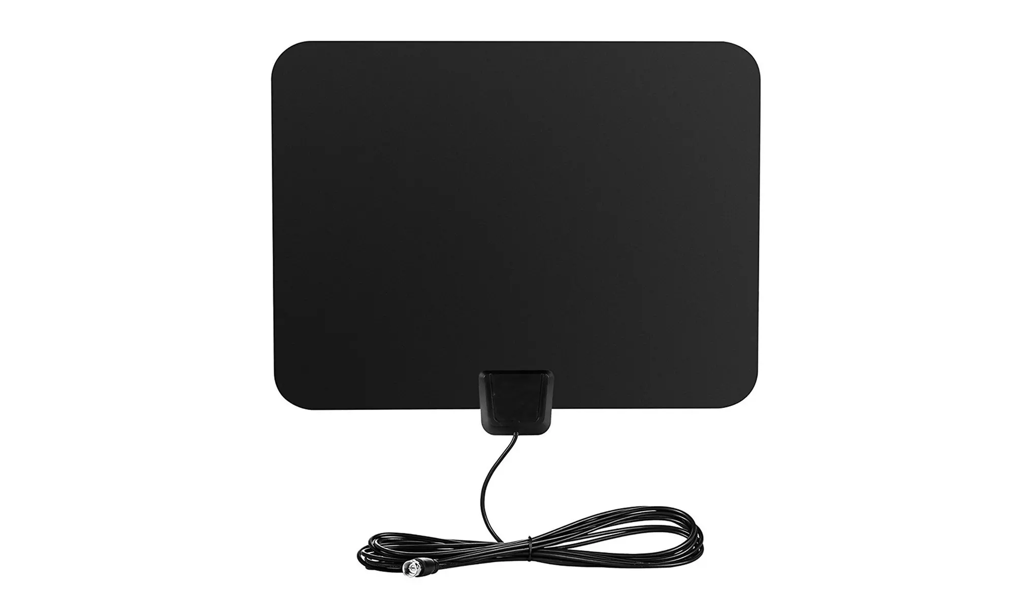 Amplified Flat HDTV Antenna w/ 10ft cable - Ultra thin - Enhanced reception    - Primary Image