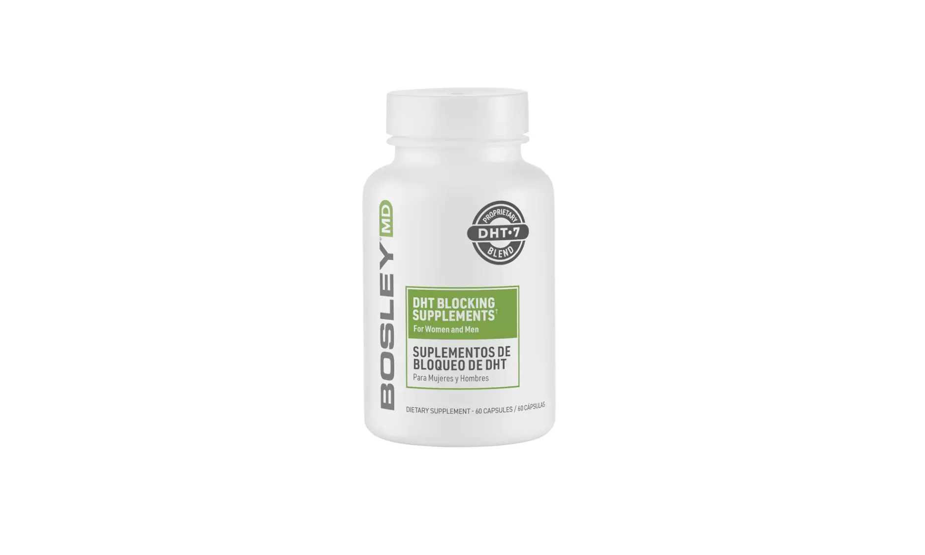 Bosley MD DHT Blocking Supplements - 60 ct - Primary Image