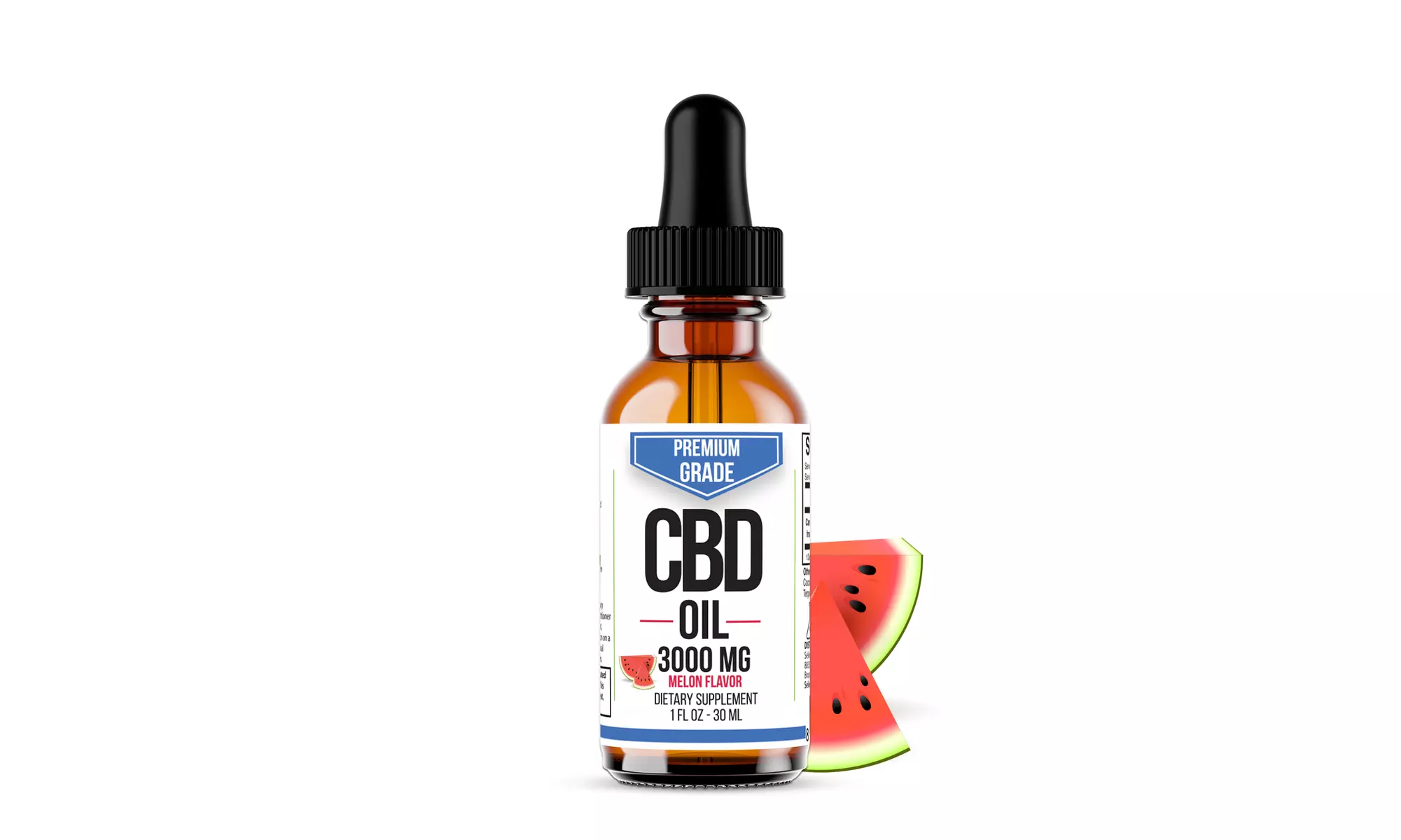 Premium CBD Oil from Select Organics, Various Flavors (500mg-3000mg)
