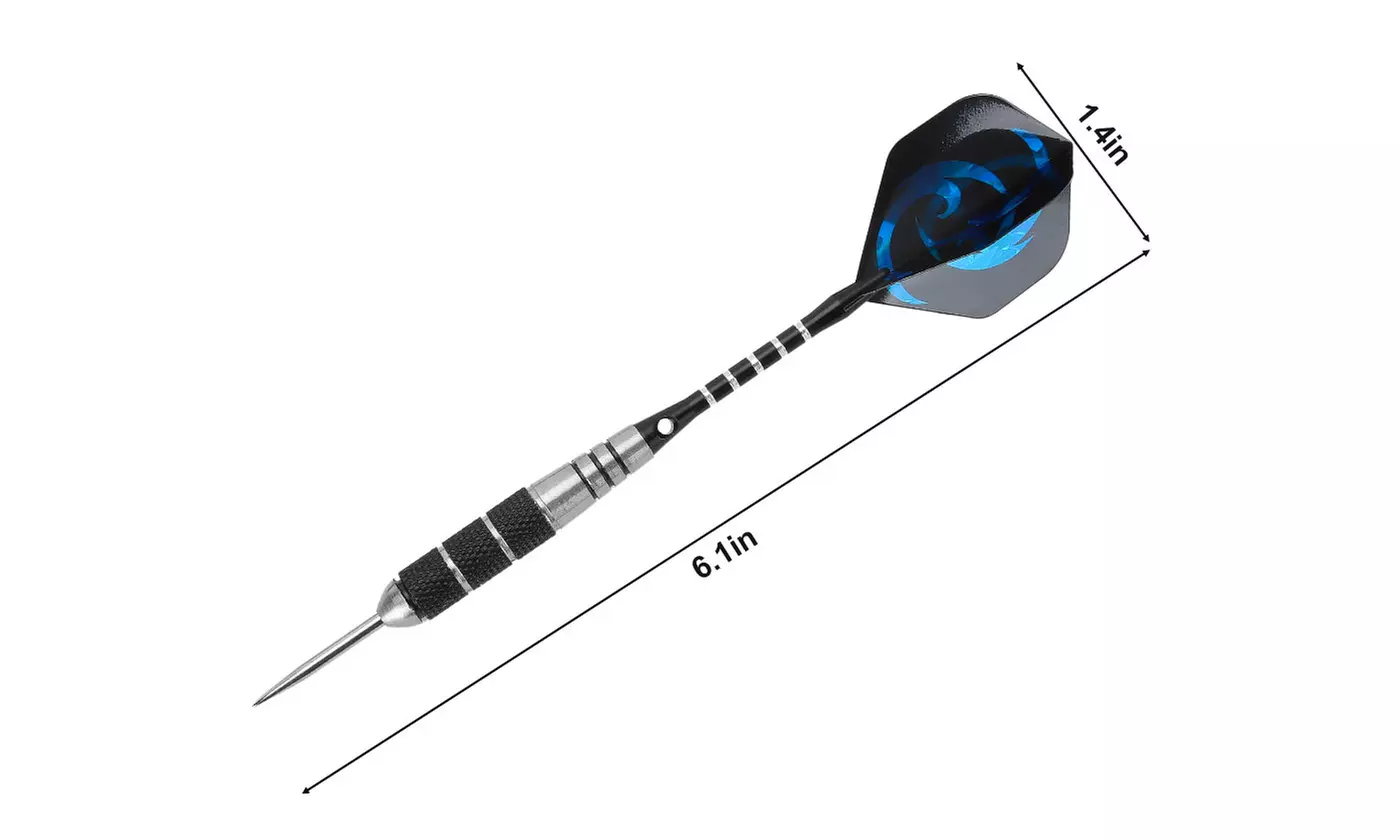 6-Pack Professioanl Premium Steel Tip Darts Set